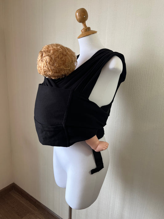 Fular prearmado - Negro