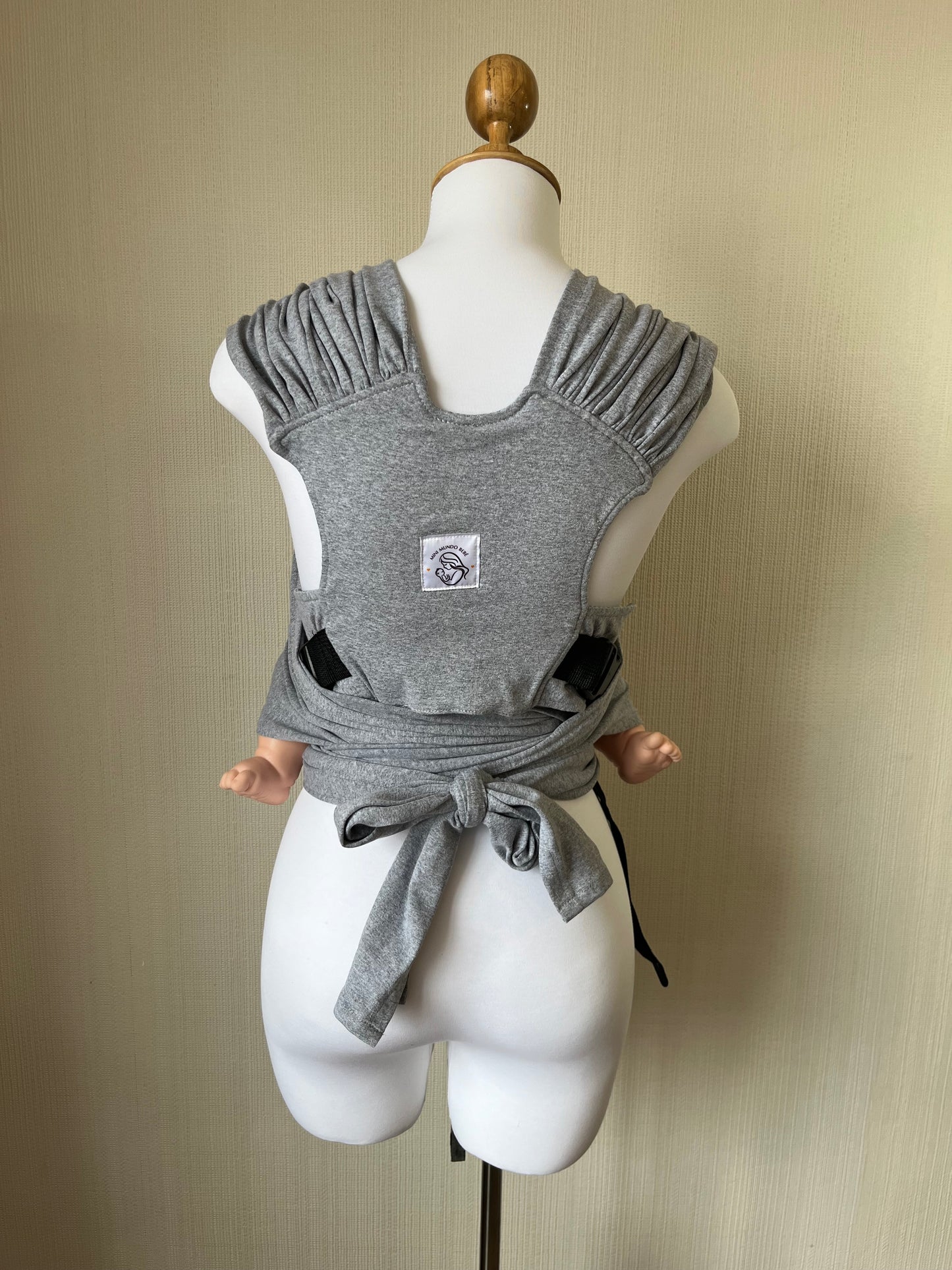 Fular prearmado - Gris