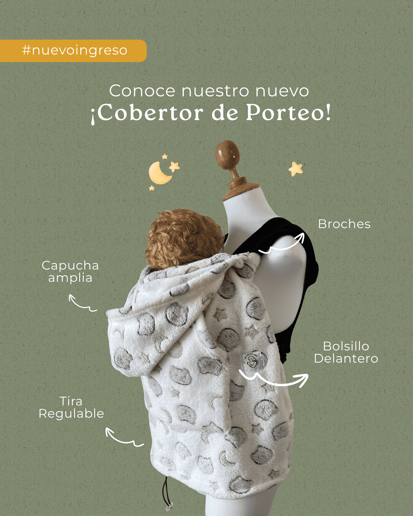 Cobertor de porteo - Dinosaurios